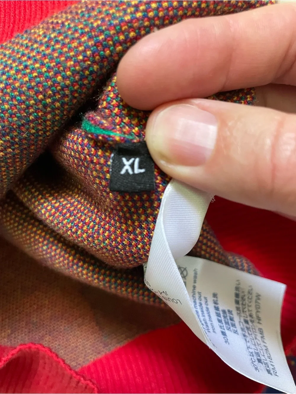 Louis Vuitton “Heat Map” Crewneck Sweater - Red/Green/Blue/Yellow